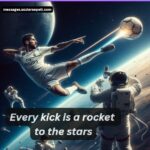 Every kick is a rocket to the stars