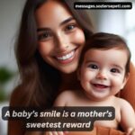 Picture baby messages, A baby’s smile is a mother’s sweetest reward